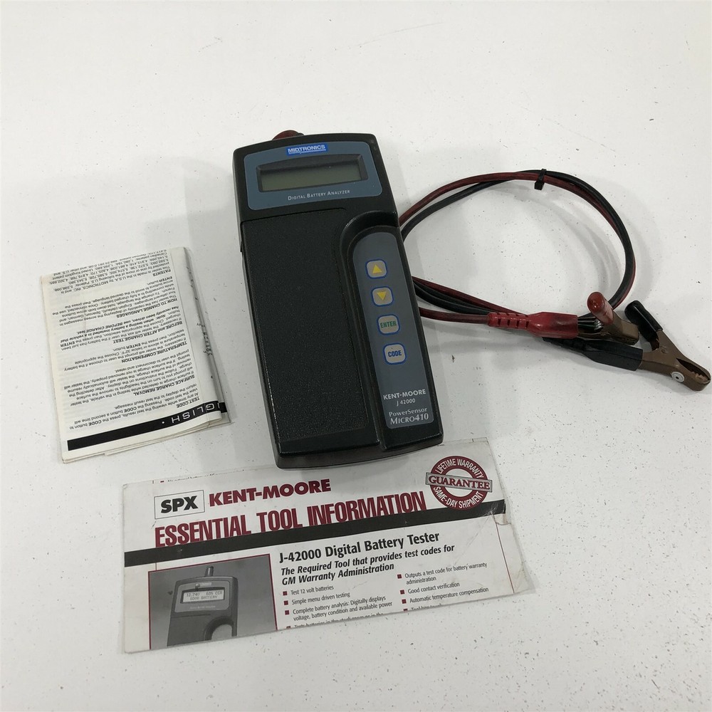 Kent-Moore J-42000 Digital Battery Tester Powersensor Micro410