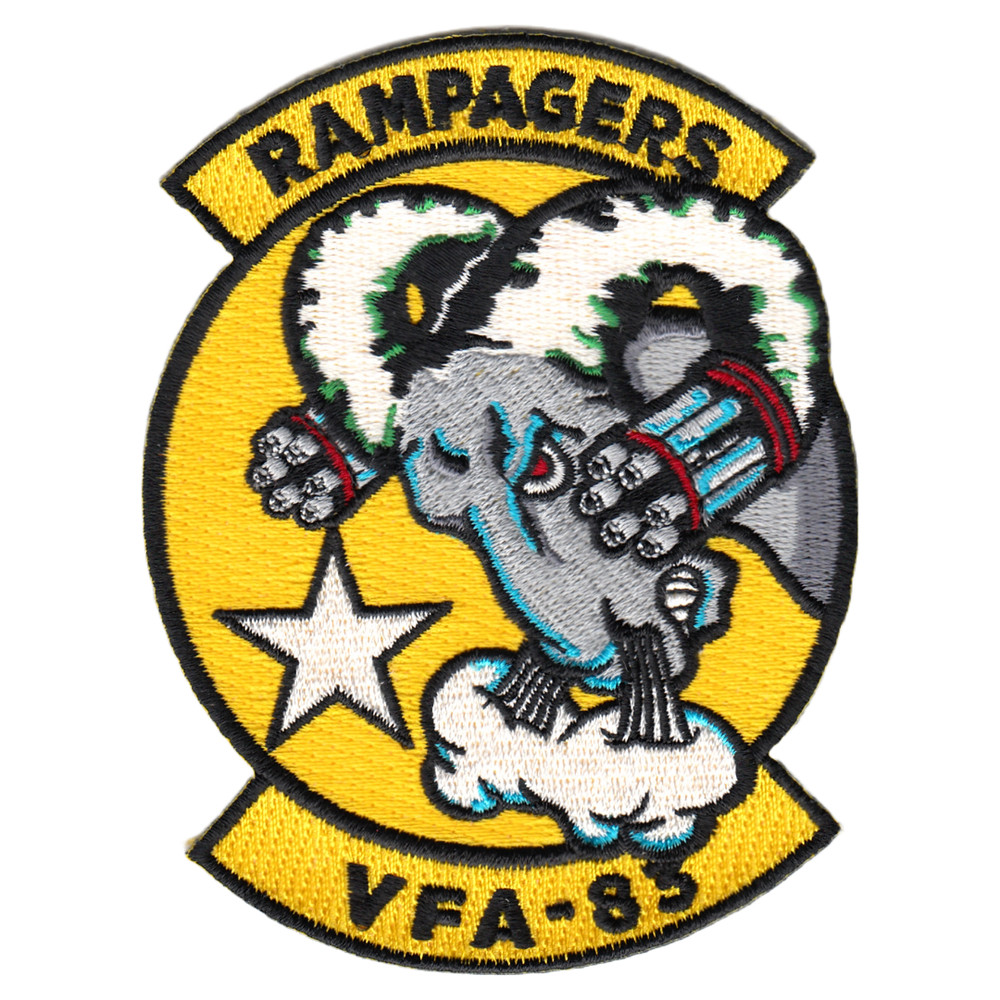 RAMPAGERS VFA-83 THROWBACK PATCH