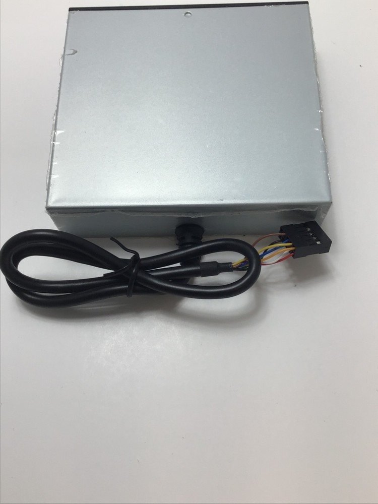 Logisys FP528BK All in One USB Internal Card Reader 3.5" Front Panel USB 2.0