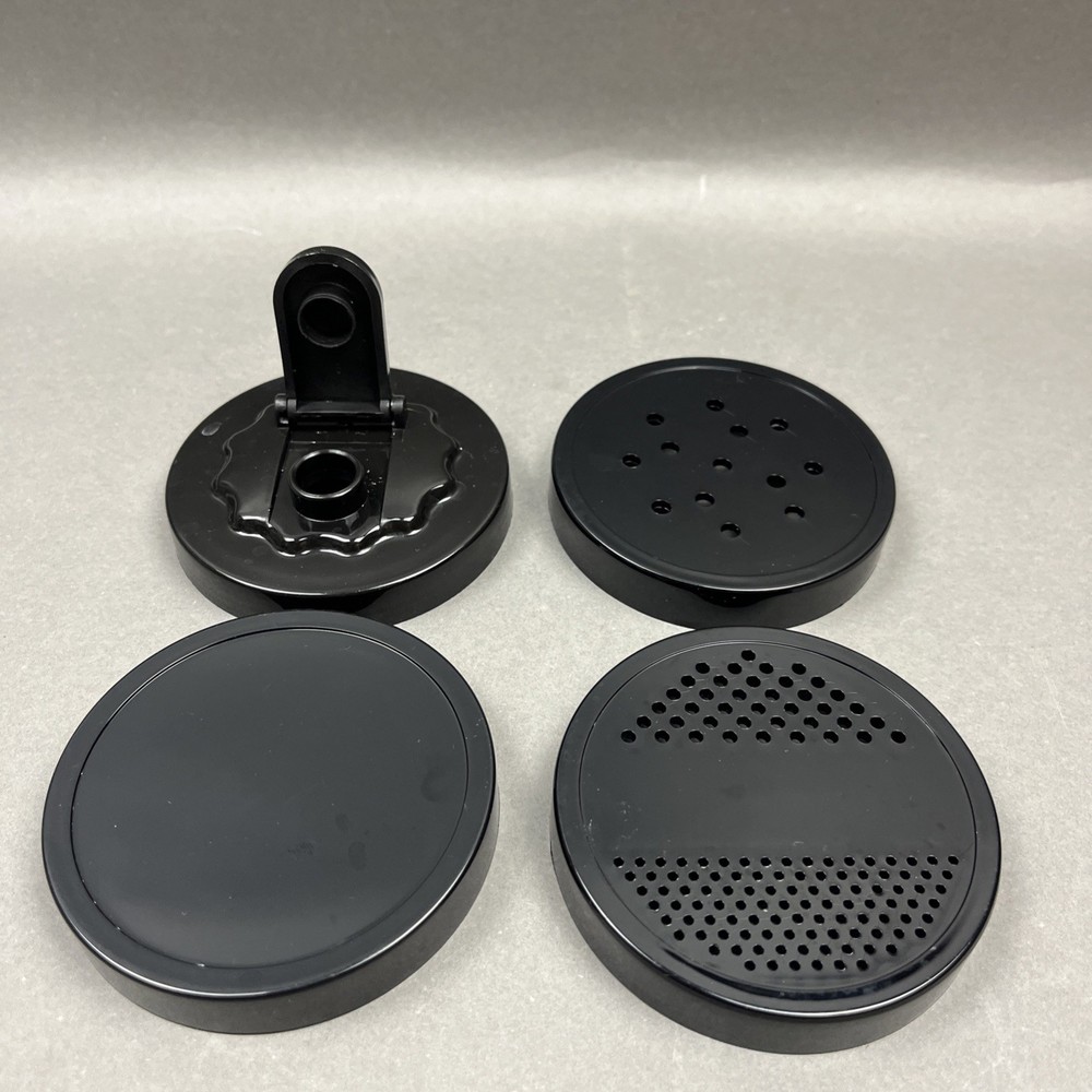Magic Bullet Blender - (4) Lids- Shaker Lids - Solid Lid - Drinking Lid - MB1001