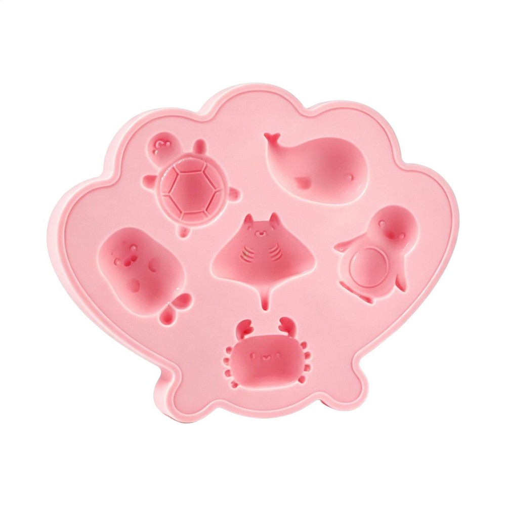 Ice Molds, Animals Shaped Silicone Soft Mold Reusable Safe Ice Cube Maker