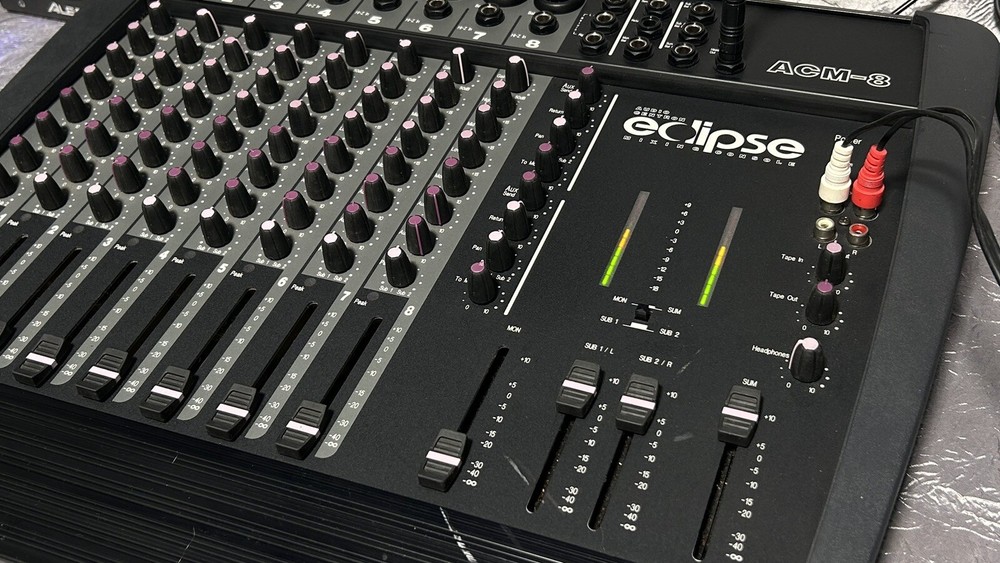 Audio Centron Eclipse Mixing Board ACM-8 Works GREAT