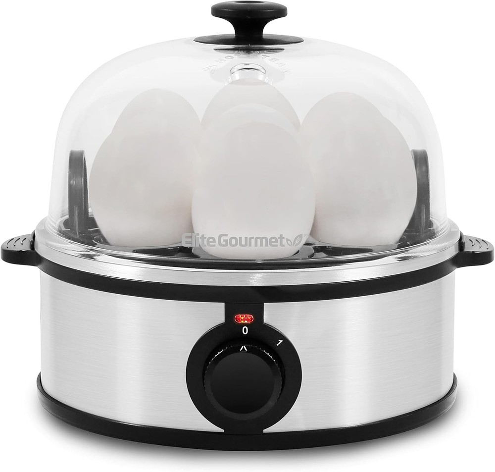 EGC648 Easy Electric Poacher, Omelet Eggs & Soft, Medium,