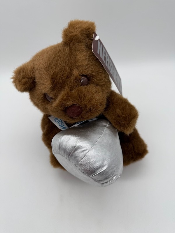 1990 Hershey Kiss Plush Stuffed Bear 8" NWT