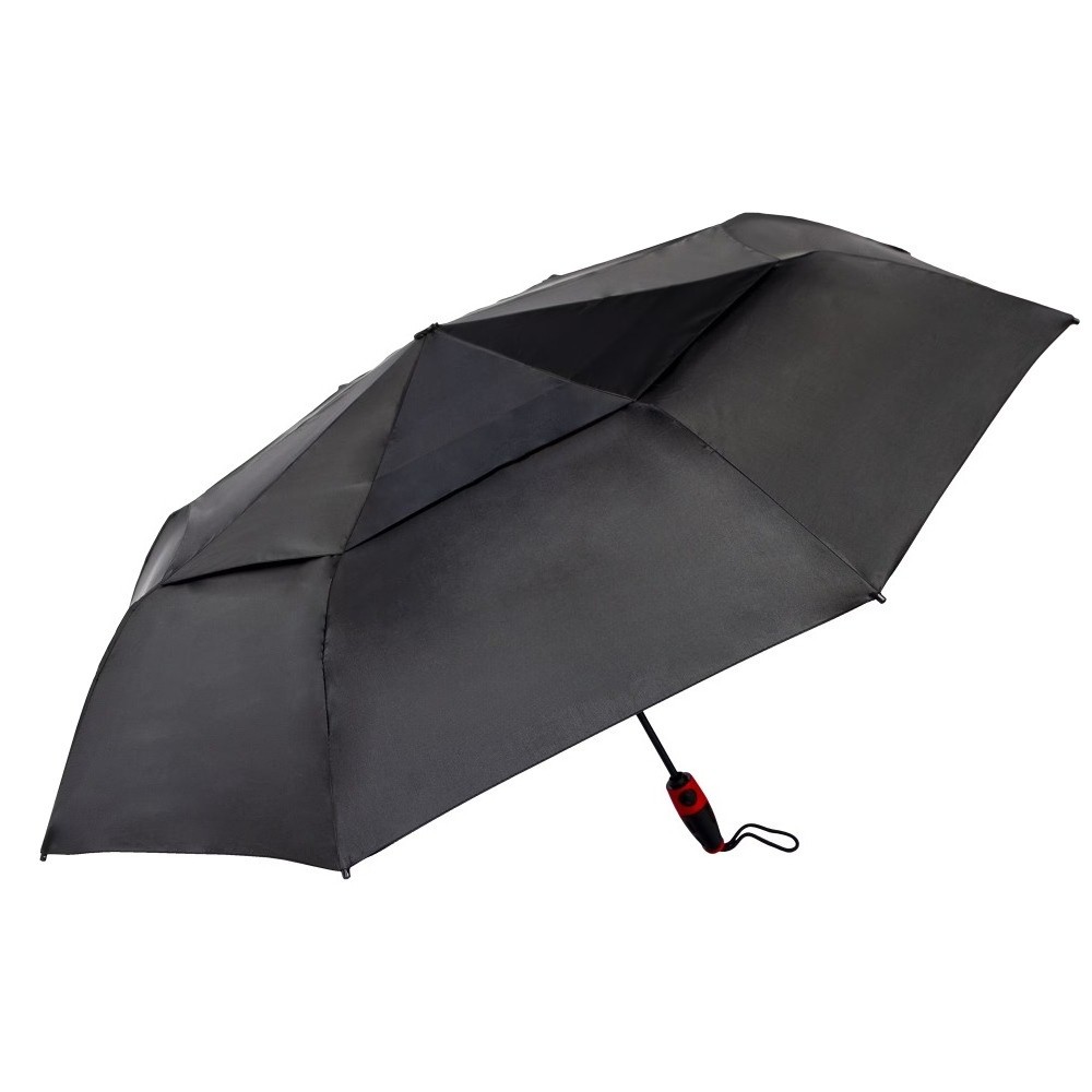 Vortexvent Compact Golf Umbrella, 47-inch, Black