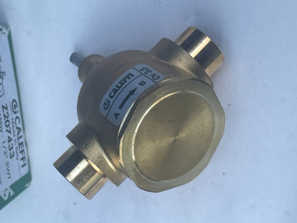 Caleffi - Z207433 - 2 Way -1/2" SWT CV3,5, Made in Italy