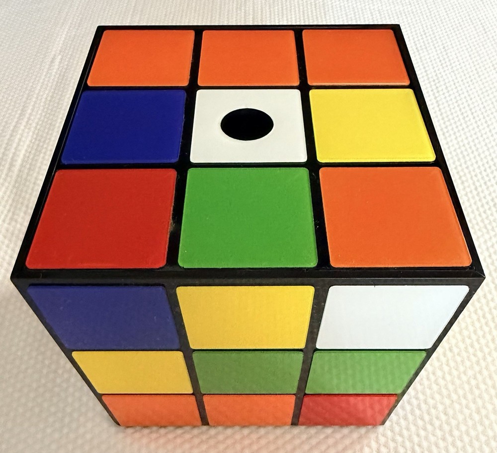 Get Digital Magic Cube Tissue Box Rubik's Cube Style