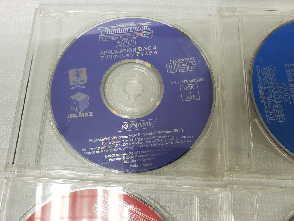 Winning Eleven 2008 Disk only Arcade Video Game