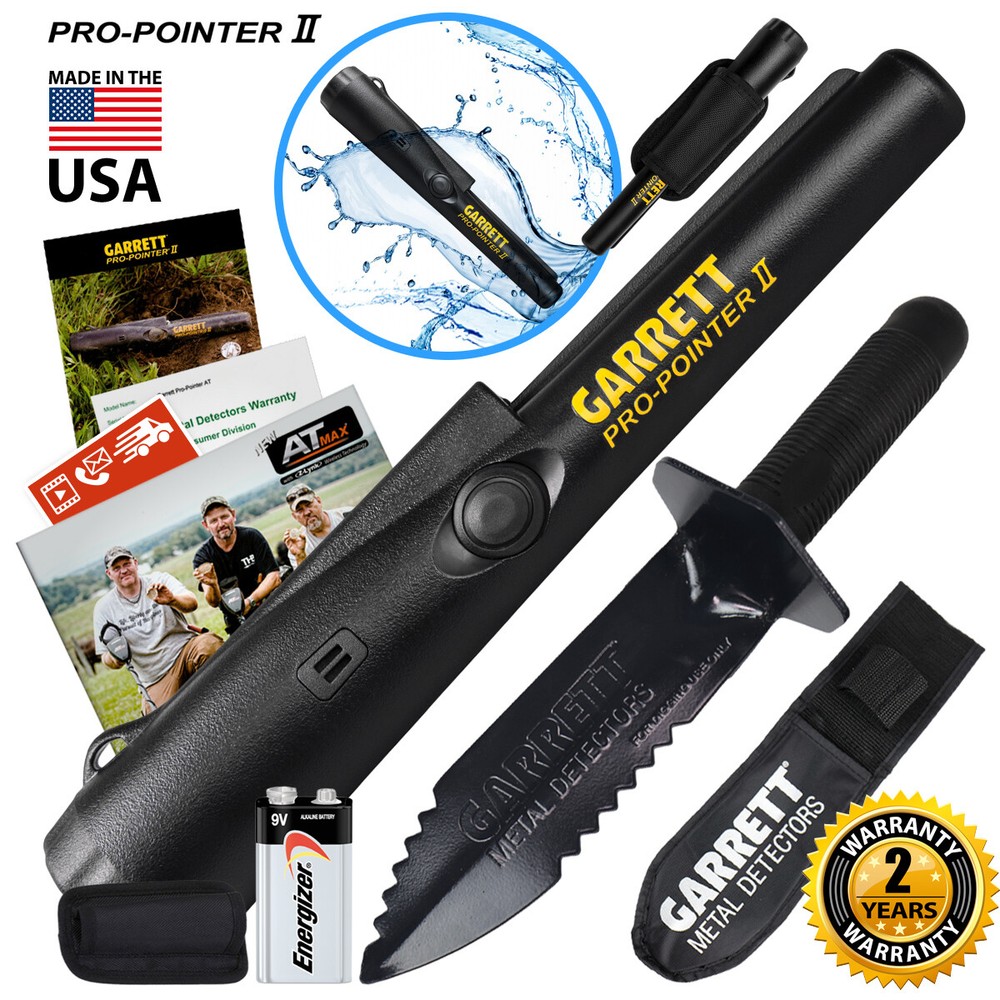 Garrett Pro-Pointer II Metal Detector Pinpointer Probe and Edge Digger Combo