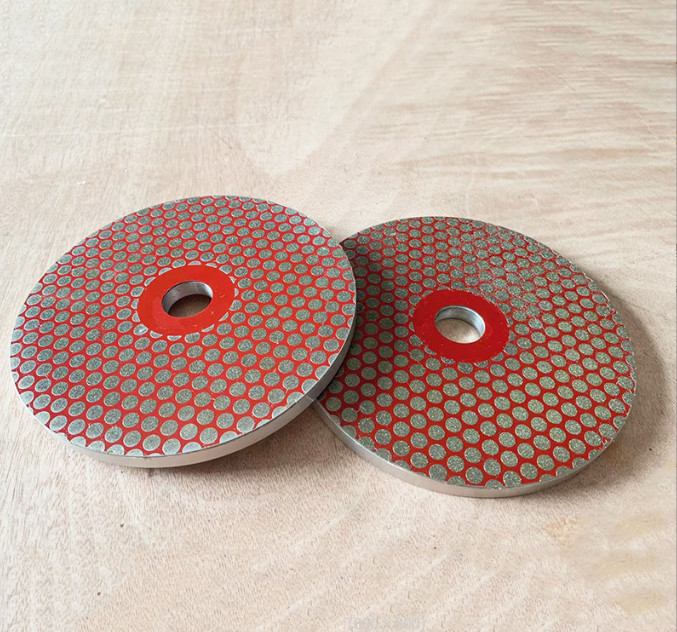 2pcs 260 GRIT DIAMOND GRINDING DISK FOR DIAMOND TECH BEVEL MAX GRINDER 6"