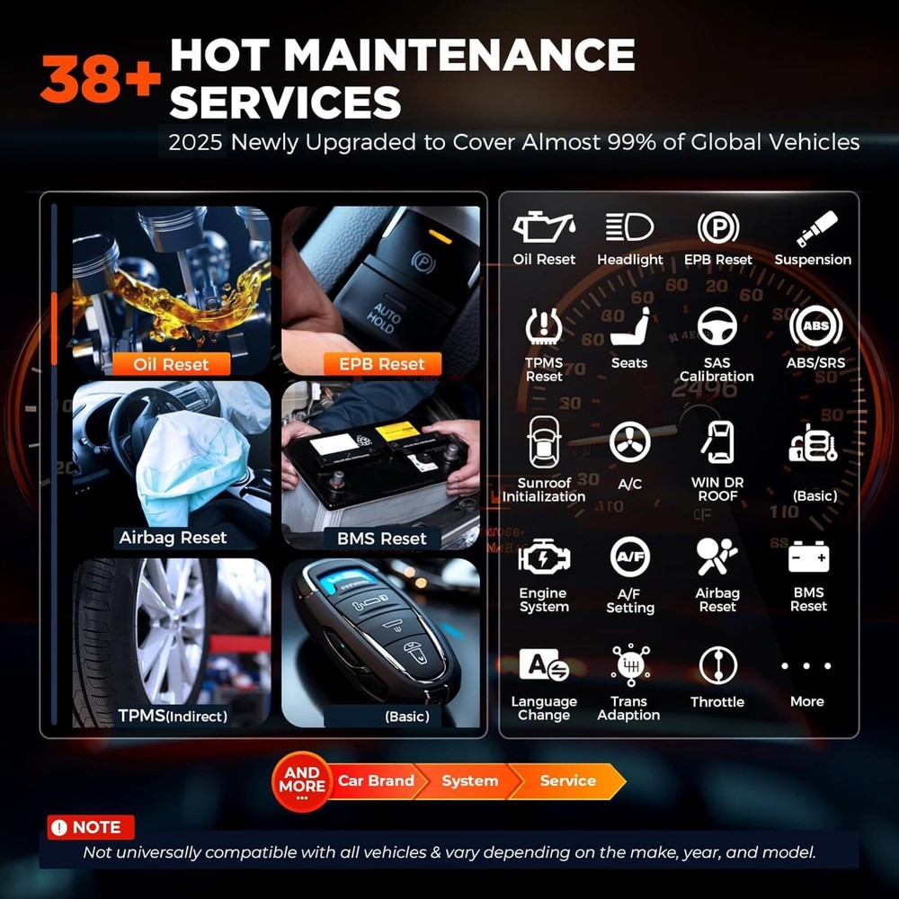 2025 OTOFIX D1 Lite Bidirectional Full System Diagnostic Tool Key Coding Scanner