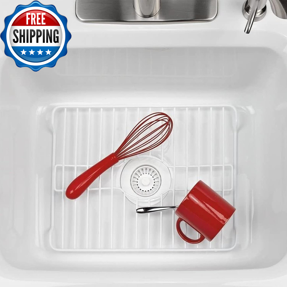 Small White Sink Protector