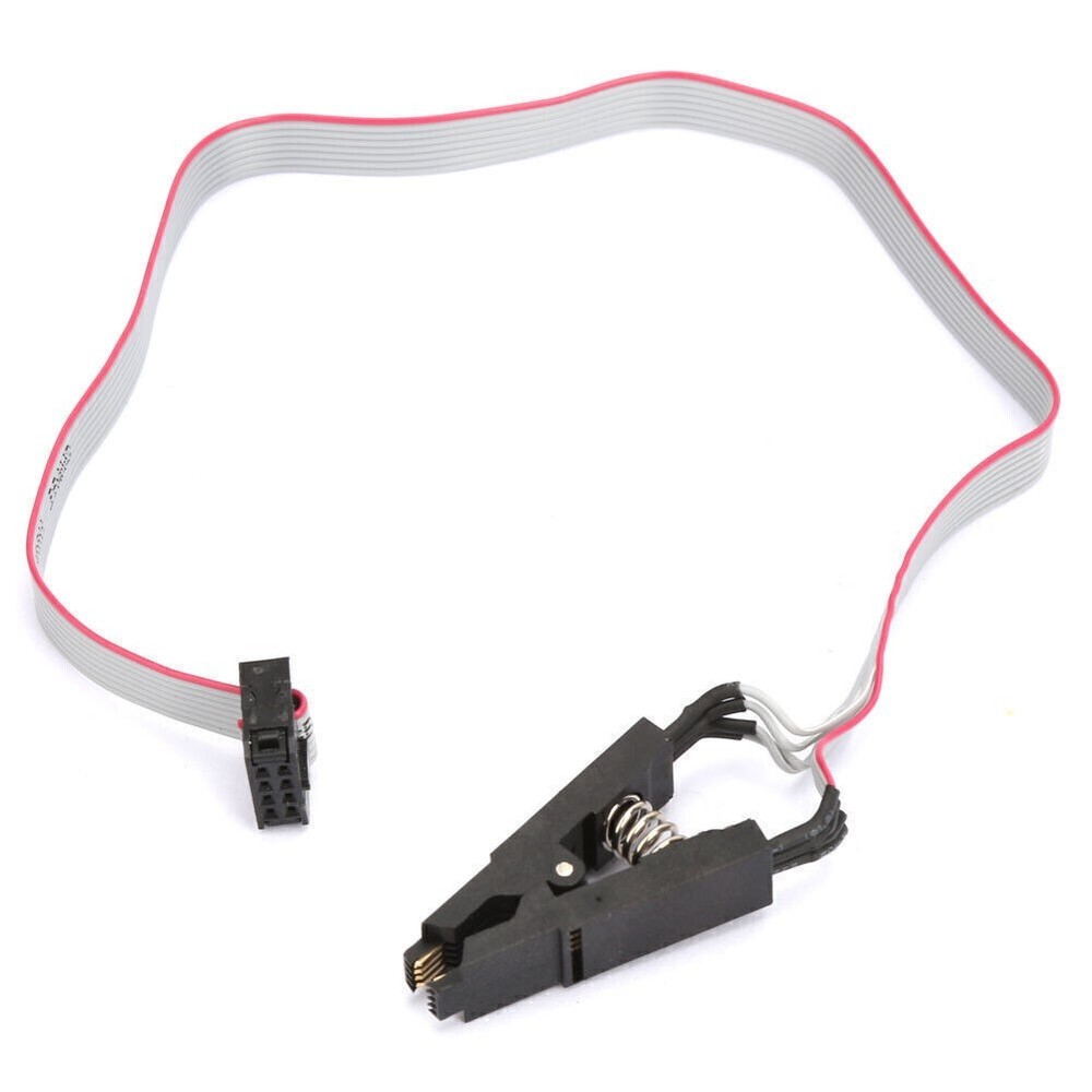 SOIC8 SOP8 Flash Chip IC Test Clip Programming Socket Adapter Board Cable