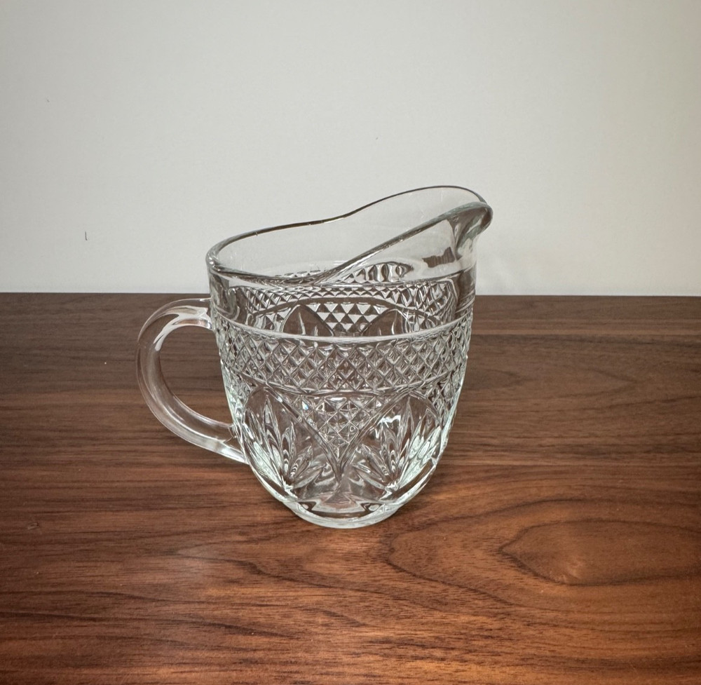 Cristal D'Arques-Durand Clear Glass Pitcher
