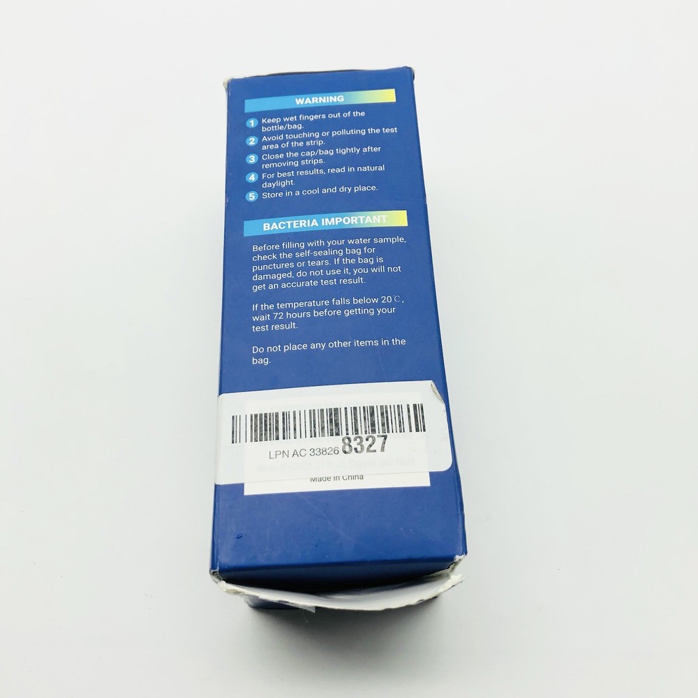 21 in 1 Accurate Drinking Water Testing Kits, 145 Strips + 4 Bacteria Tests
