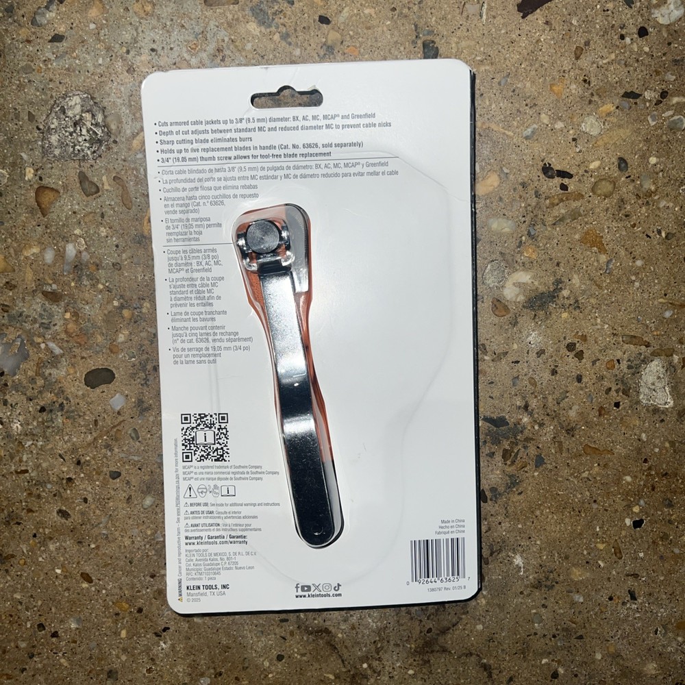 Klein Tools Mc Cable Cutter