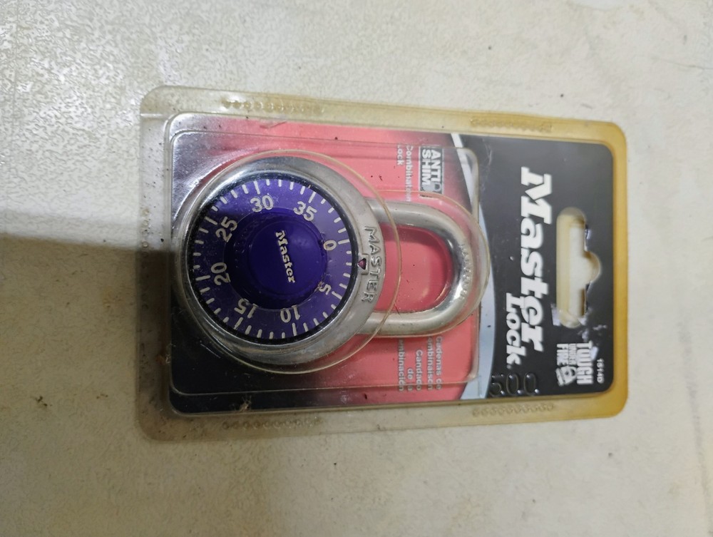 New Master Lock Combination Lock