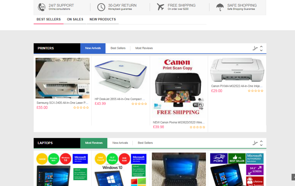 Ready made Dropshipping website -- Computer Accessories