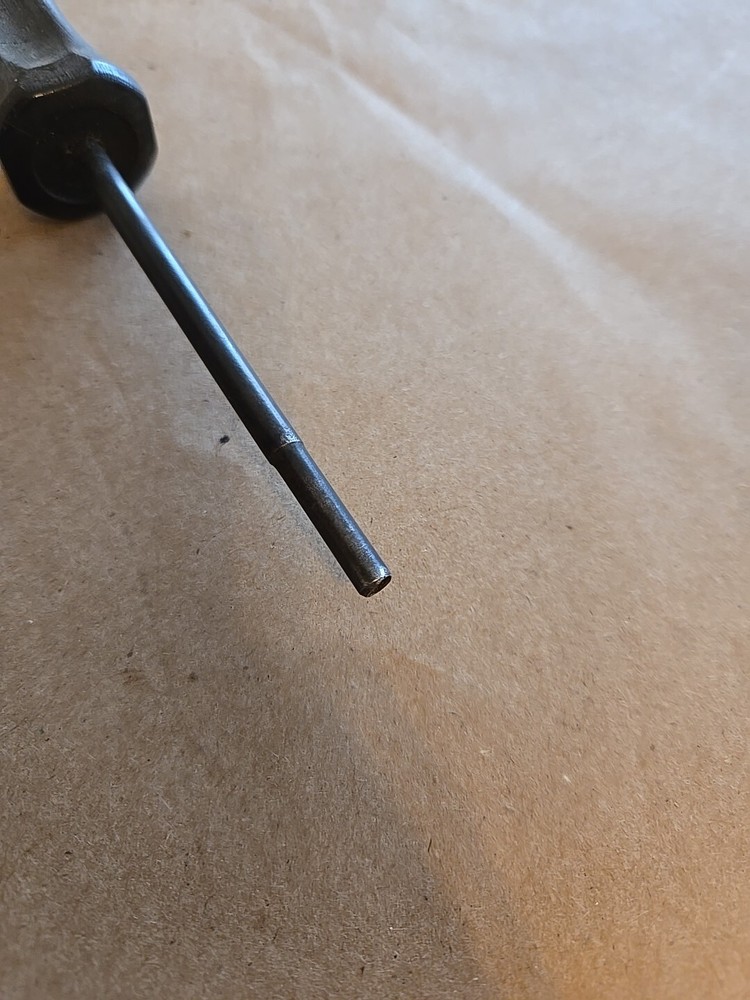 Snap On Carburetor Adjustment Driver Black Hard Handle S6136A