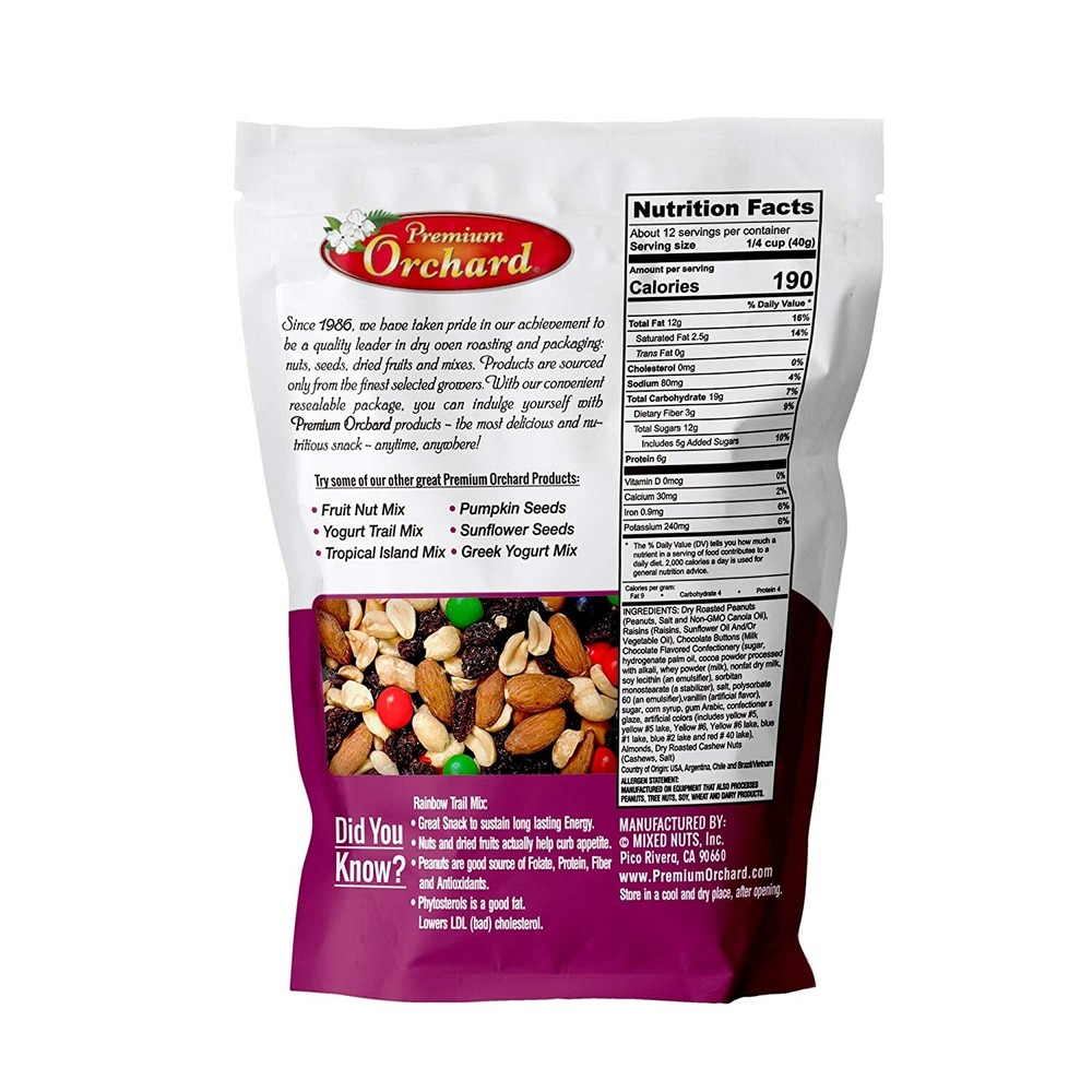 Rainbow Trail Mix - Premium Orchard