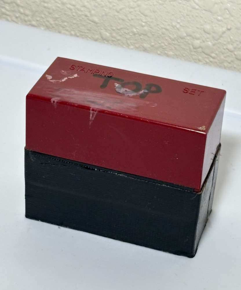 Steel Alphanumeric Punch Set,  Hand Stamping Kit