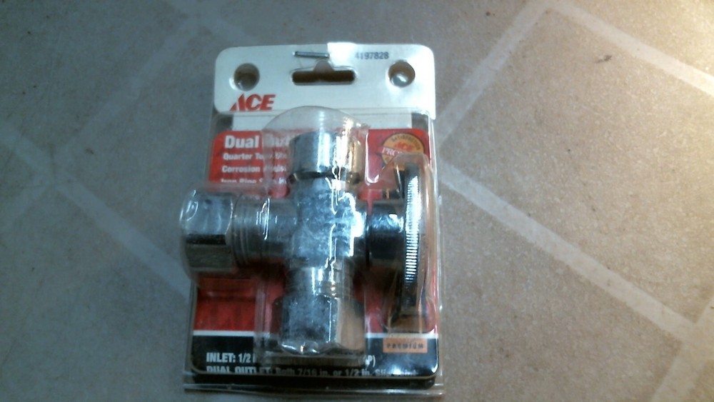 ACE Dual Outlet Valve, 1/2" Inlet  (4197828) FS