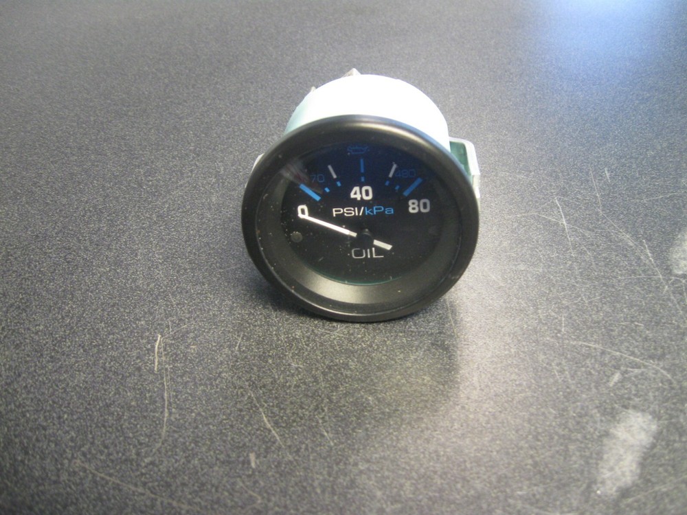 Teleflex 68392P Eclipse Series Oil Pressure Gauge BIN0360