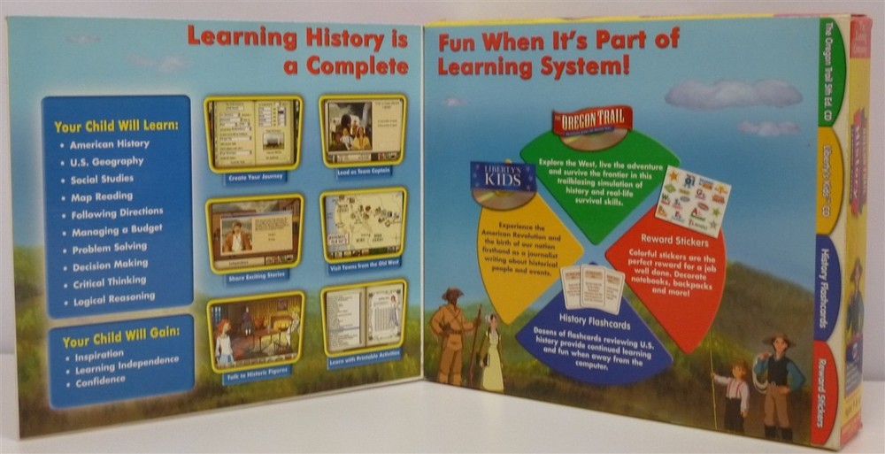 Video Game PC The Oregon Trail History Learning System NEW Big Box