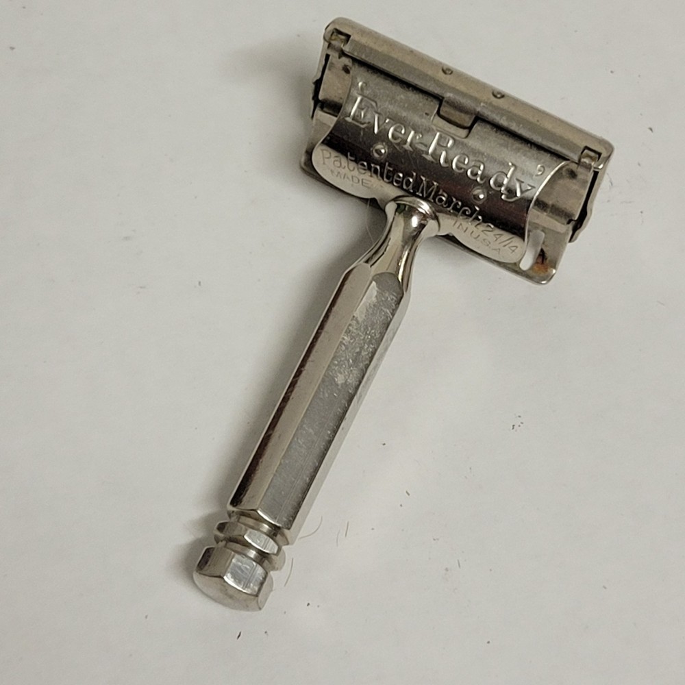Vintage EVER READY Single Edge Razor With Box See Pics USA