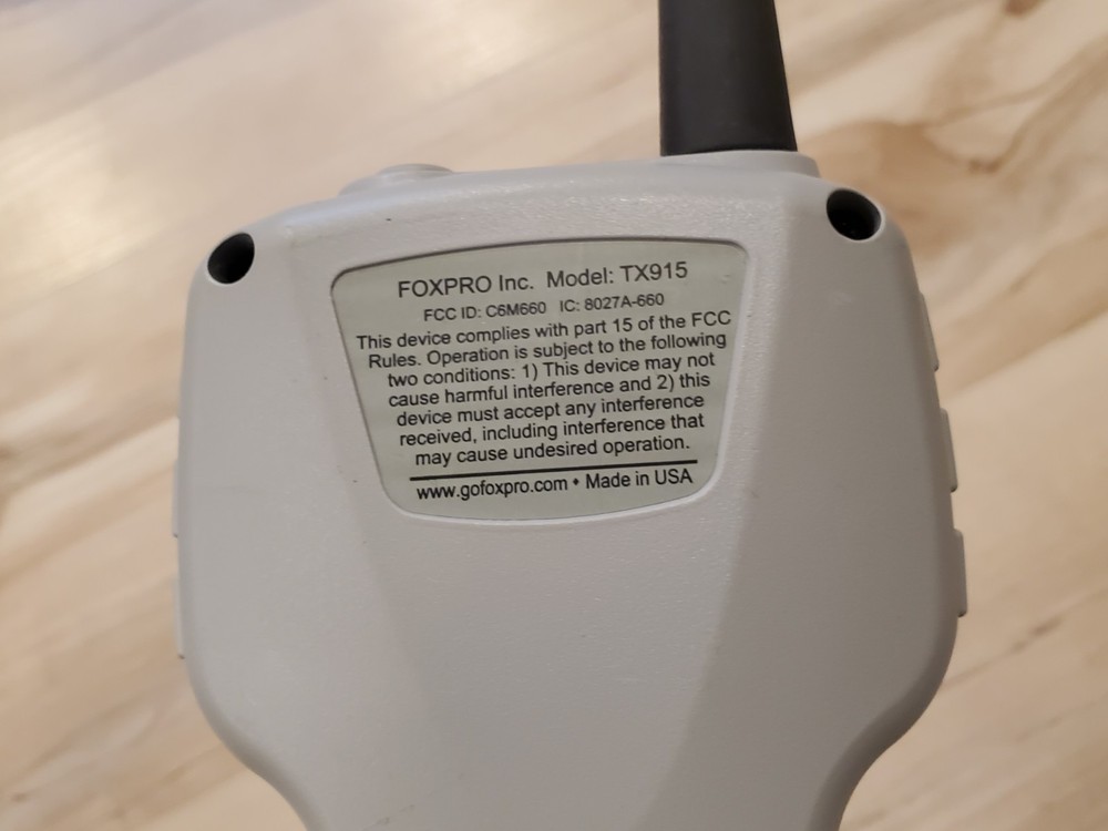 FOXPRO TX915 Digital Call Remote Transmitter - LCD Screen Coyote Fox Predtor