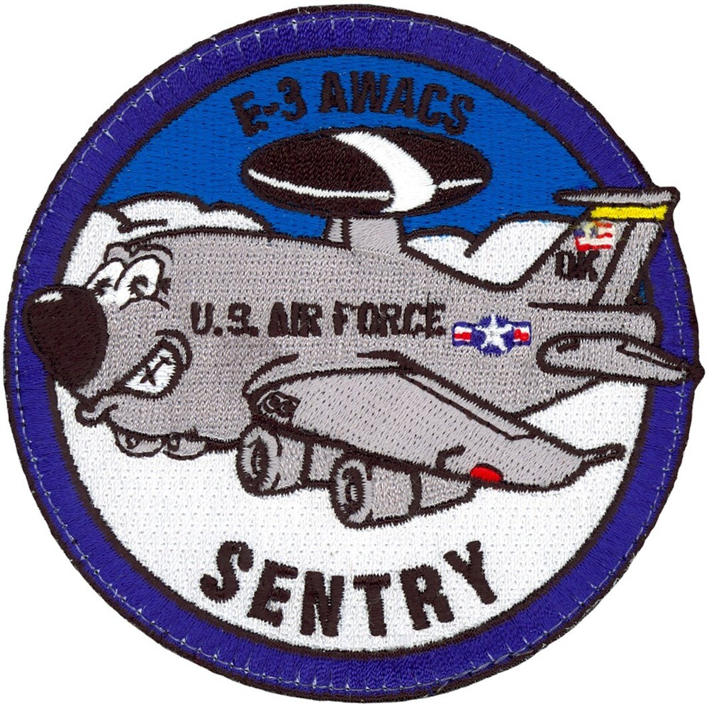USAF  513th AIR CONTROL GROUP  E-3 SENTRY PATCH