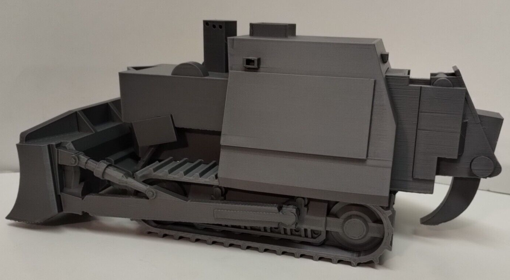 Large Komatsu D355a Killdozer Model 12” long , Newest & Most Accurate Design