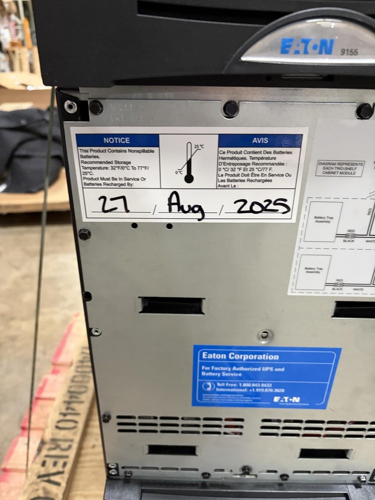 Eaton 9155-8 UPS Battery Backup Tower (Scratch & Dent Special)