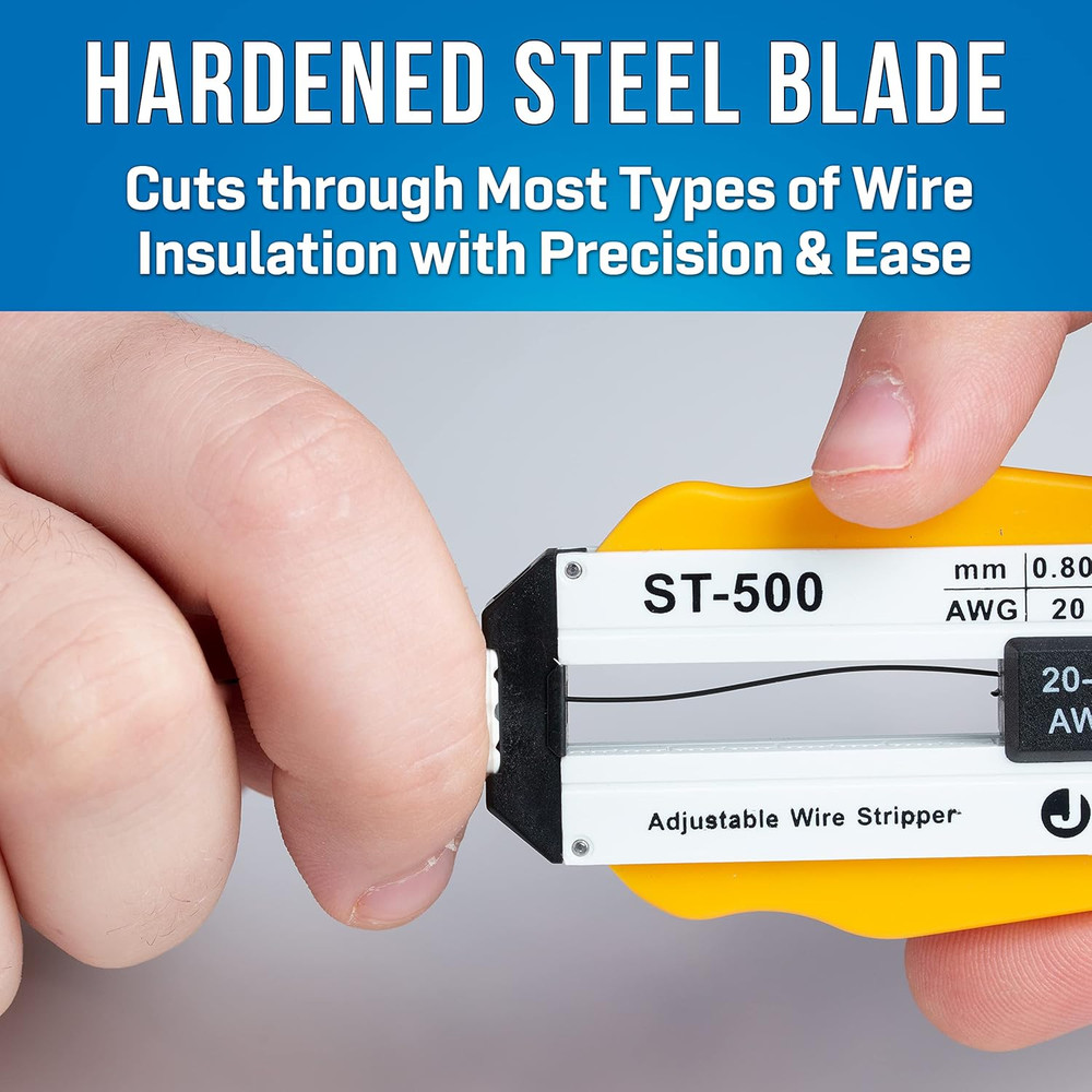 ST-500 Adjustable Precision Wire Stripper, 20-30 AWG