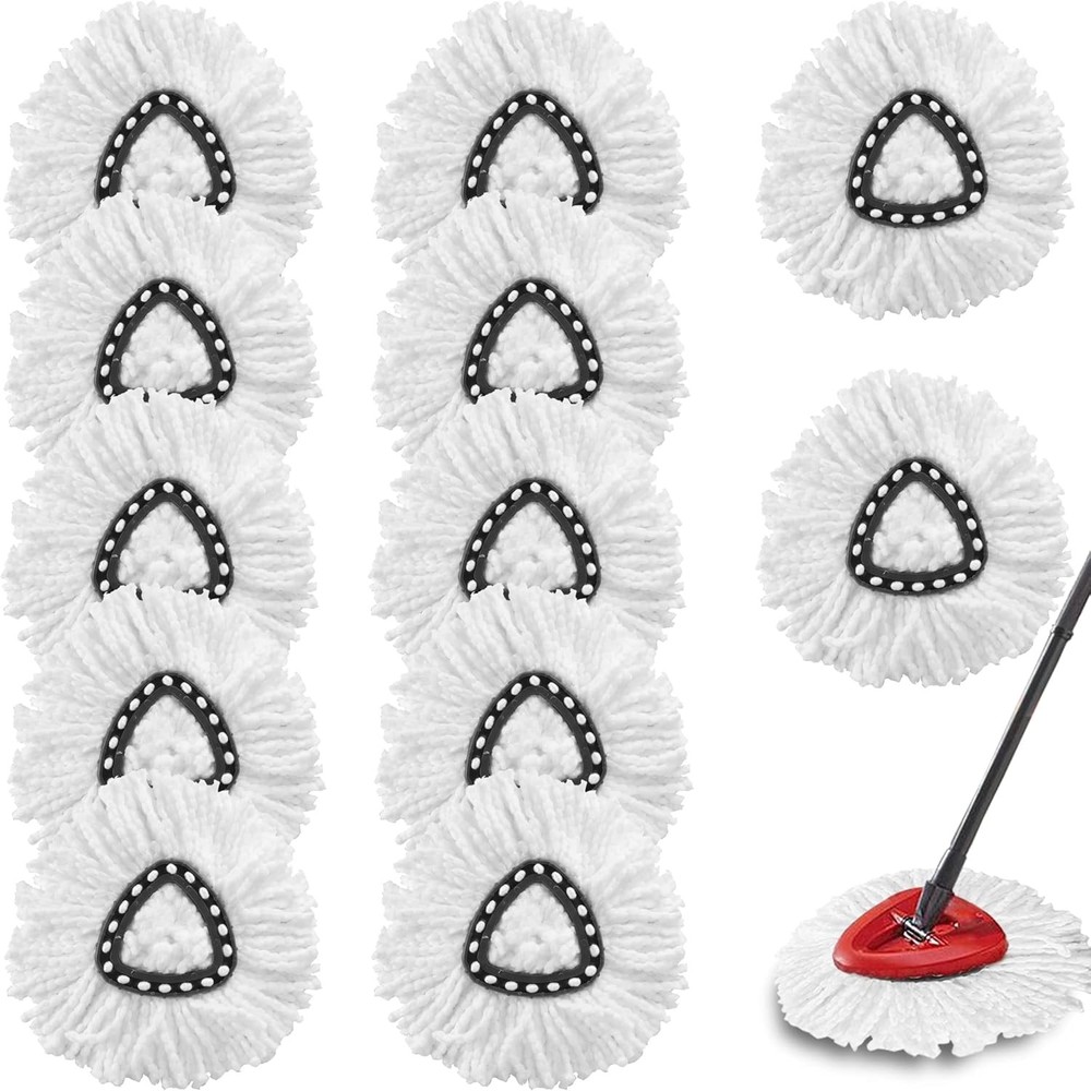 Replacement Microfiber Mop HEAD For O-Cedar Spin Mop Easy Clean Wring Refill