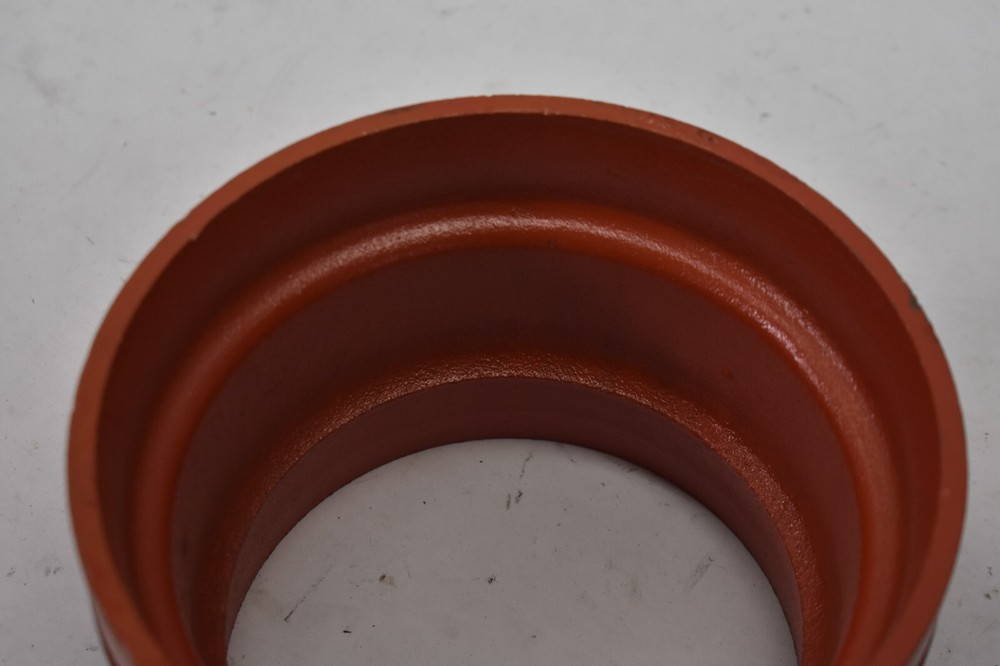 GemLock Grooved Concentric Reducer Coupling 4" x 3" Fitting 140 Red Cast Iron