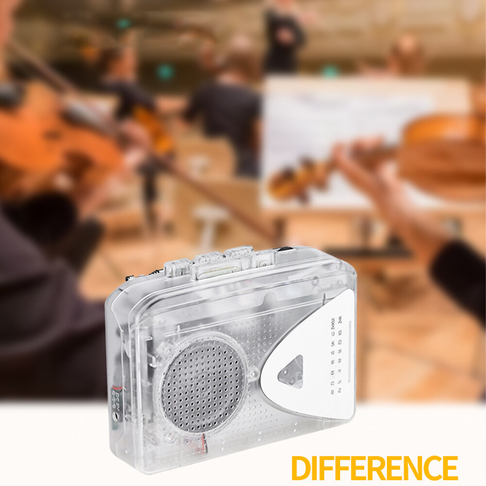 Cassette Player Durable Walkman Cassette Player Portable Speaker Multiple A9O8