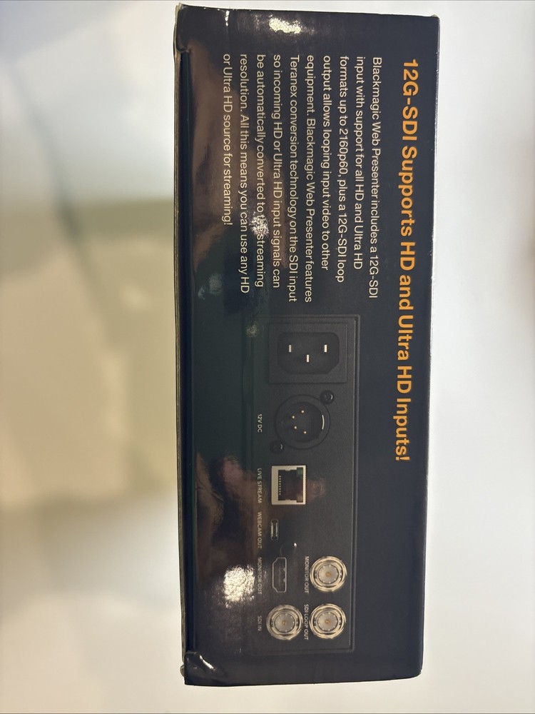 **BRAND NEW** Blackmagic Design Web Presenter 4k