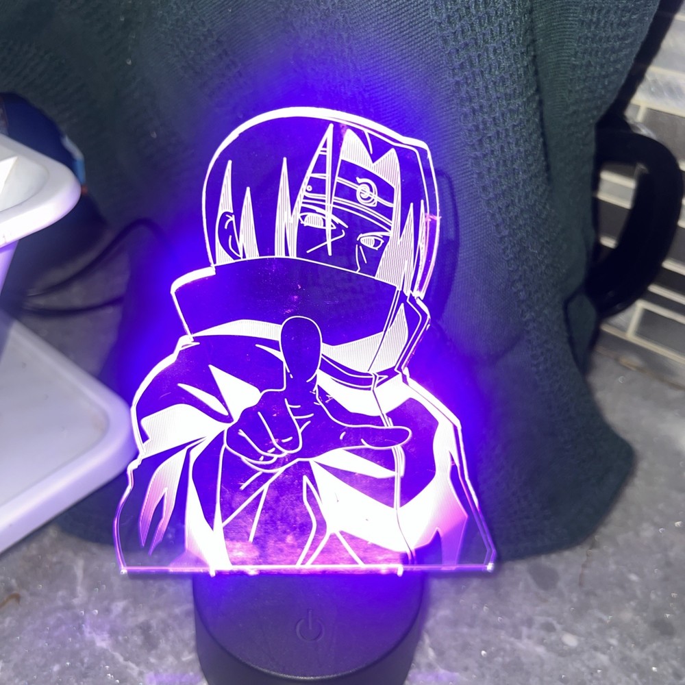 Naruto Night 8 3D LED Lighting