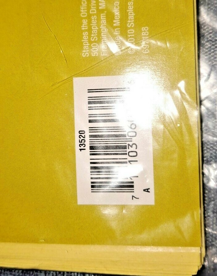 Staples Office Supplies 8 Tab Insertable Dividers Assorted Colors