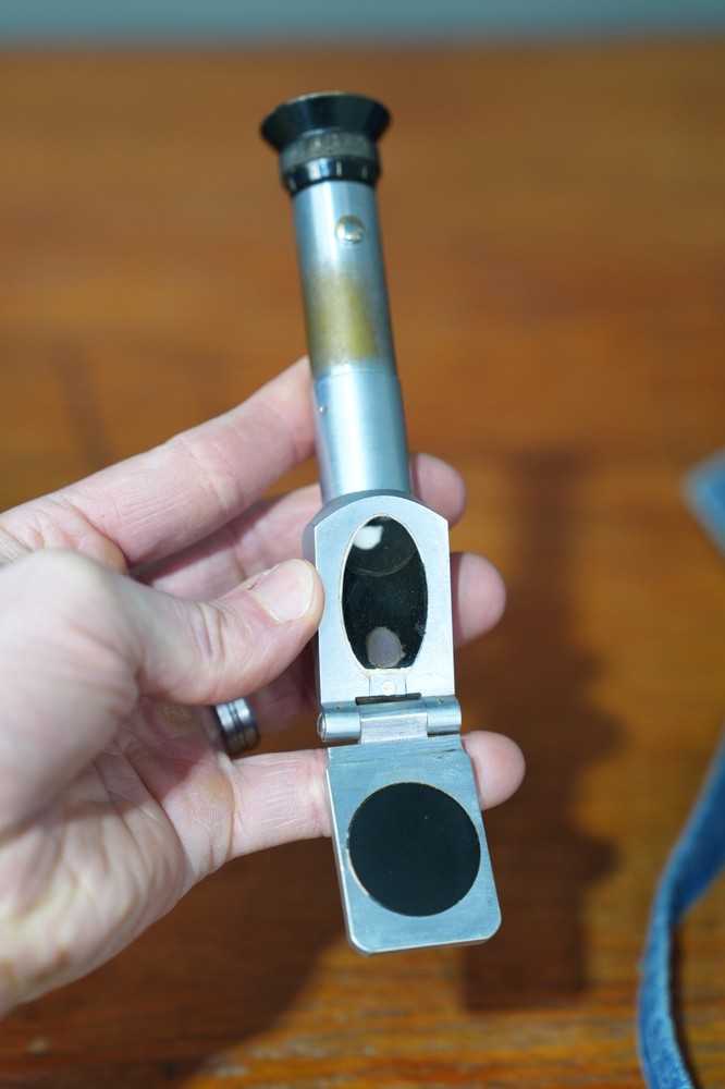 Hyperion Refractometer Microscope Model 2647 Japan Antique Scientific tool