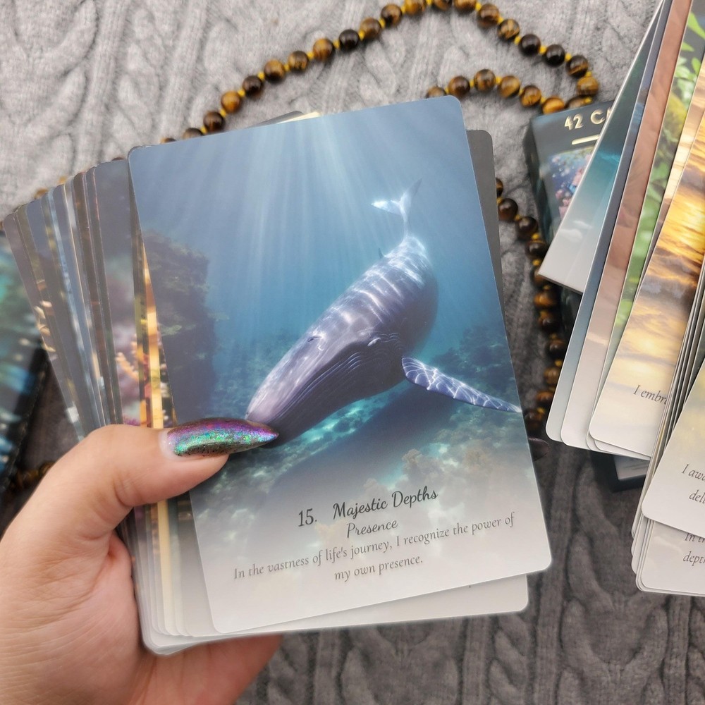 Enchanted Waters Oracle 42 Card Oracle Deck USED