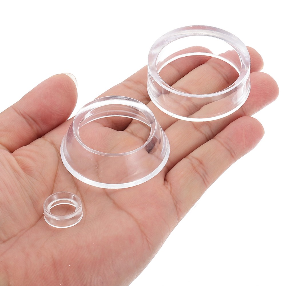 Acrylic Display Stands, 12 Pack Sphere Display Holder Ball Stand, Clear