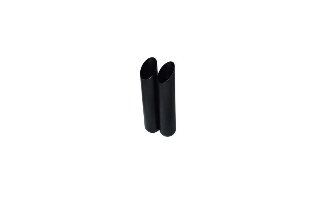 Chevy GMC 1500 96-99 2.5" Dual Exhaust Kits Flow II Black Tips Corner Exit