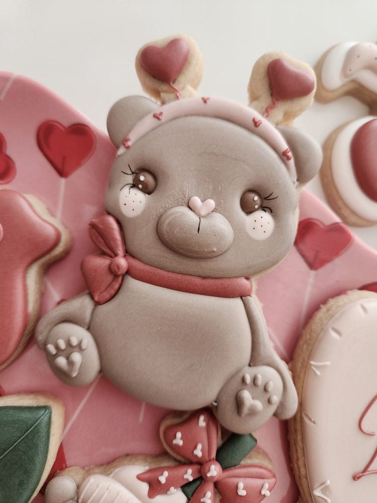 Girly Bear Cookie Cutters