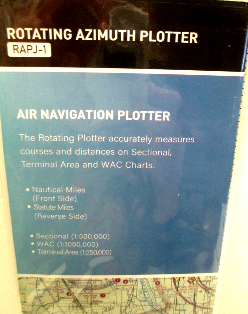 Rotating Azimuth Plotter RAPJ-1 Air Navigation Plotter NEW In Package