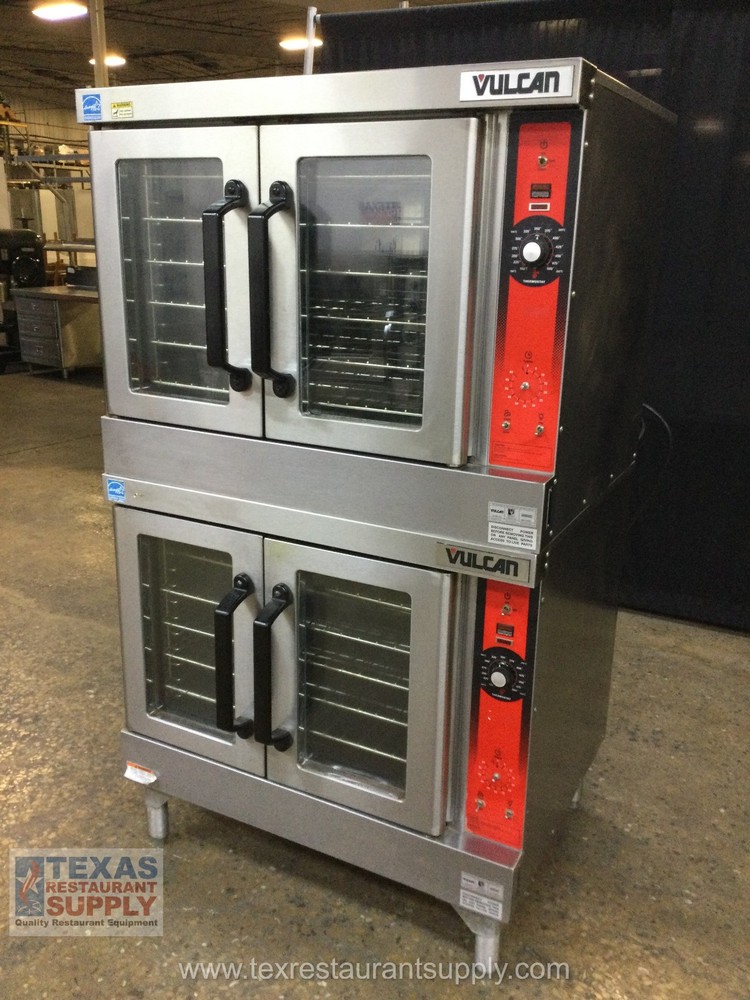 Vulcan VC4GD-10 Gas Double Stack Convection Full Size Oven