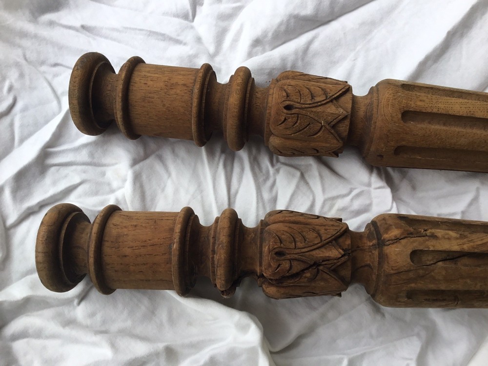 Antique Oak Pillars 2