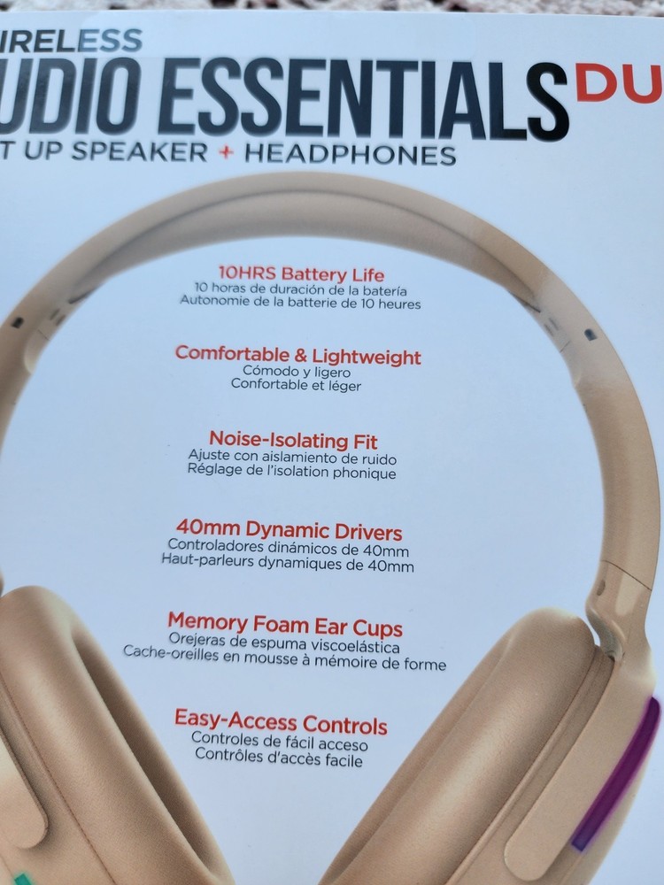 Hypergear Wireless Audio Essentials Duo With Light-Up Bluetooth Speaker