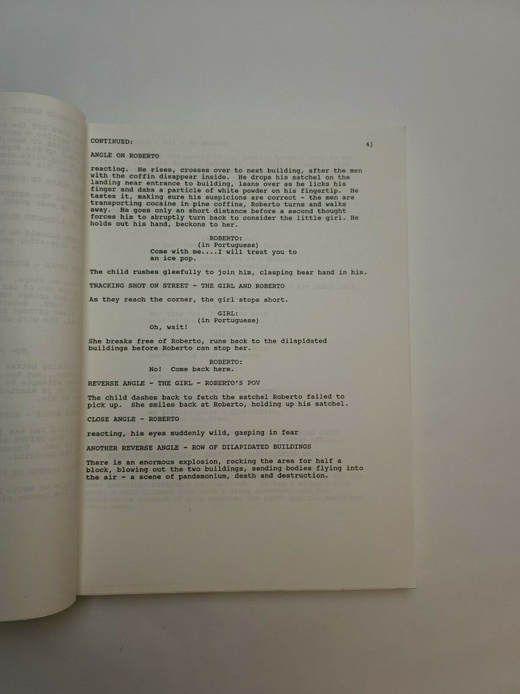 COME THE DAWN / David E. Durston 1980's Unproduced Movie Script Screenplay